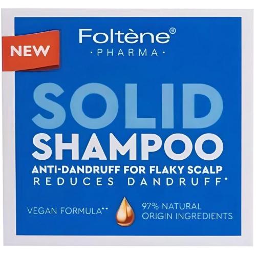 Foltene Pharma Anti-Dandruff Solid Shampoo for Flaky Scalp Μπάρα Καθαρισμού Μαλλιών Κατά της Λιπαρής Πιτυρίδας 75g